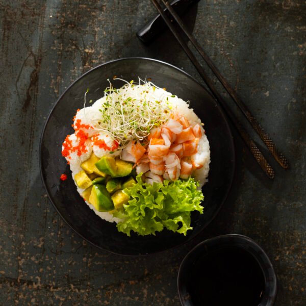SHRIMP POKE BOWL